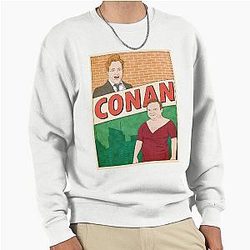 The Conan Show Featuring Conan O'Brien and Andy Richter Pullover Sweatshirt