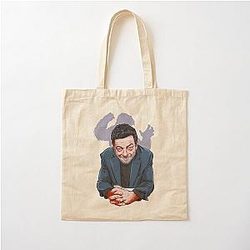 Andy Serkis - Illustration by Paul Cemmick Cotton Tote Bag