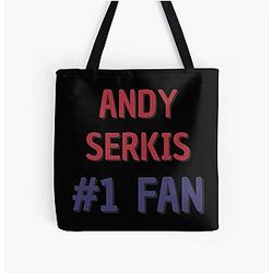 Andy Serkis All Over Print Tote Bag