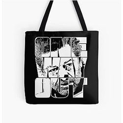One Way Out Kino Loy Andy Serkis TV Show White Outline Version All Over Print Tote Bag