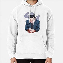 Andy Serkis An illustration by Paul Cemmick Pullover Hoodie