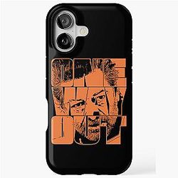 One Way Out - Kino Loy Andy Serkis Orange Outline iPhone Case