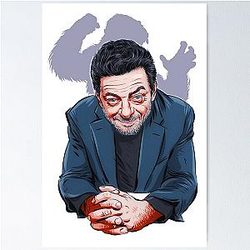 Andy Serkis - An illustration by Paul Cemmick