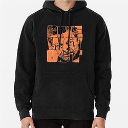 One Way Out by Andy Serkis TV show Quote Orange Outline Pullover Hoodie