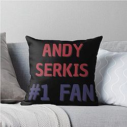 Andy Serkis Throw Pillow
