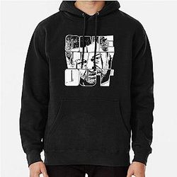 One Way Out - Kino Andy Serkis TV Show Quote White Outline Pullover Hoodie