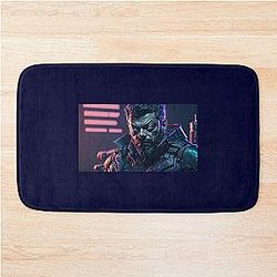 Portrait of Andy Serkis Bath Mat