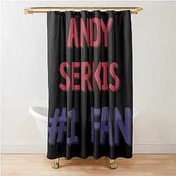 Andy Serkis Fan Shower Curtain