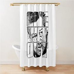 One Way Out - Kino Andy Serkis TV Show Quote - Black Shower Curtain