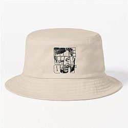 One Way Out - Kino Loy Andy Serkis TV show Black outline version Bucket Hat