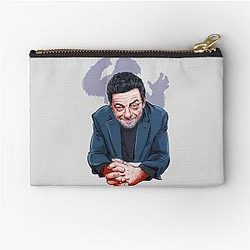 Andy Serkis-An illustration by Paul Cemmick Zipper Pouch