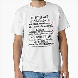 Oh My Sebastian Anthony Mackie Funny Classic T-Shirt