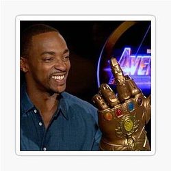 Anthony Mackie Infinity Sticker