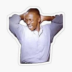 Anthony Mackie meme sticker
