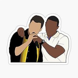 Sebastian Stan and Anthony Mackie Sticker