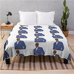 Anthony Mackie Throw Blanket