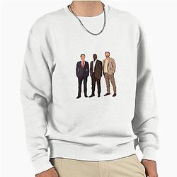 Chris Evans, Anthony Mackie and Sebastian Stan Pullover Sweatshirt