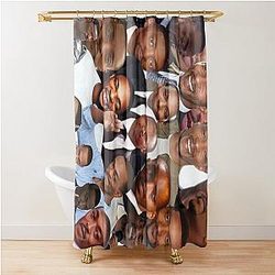 Anthony Mackie Photo Shower Curtain