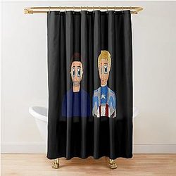 Sebastian Stan Anthony Mackie Shower Curtain