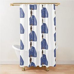 Anthony Mackie Shower Curtain