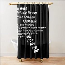 Sebastian Stan and Anthony Mackie Shower Curtain