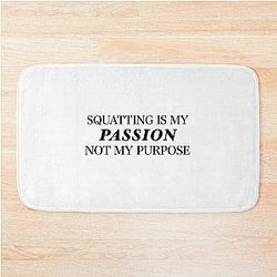 Anthony Mackie quote Bath Mat