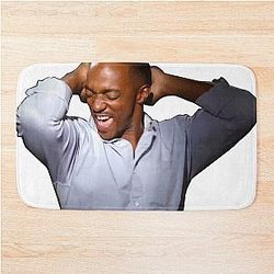 Anthony Mackie bath mat