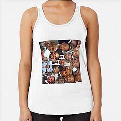 Anthony Mackie Racerback Tank Top