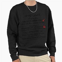 Oh My God Sebastian Stan Anthony Mackie Funny Quote Sweatshirt