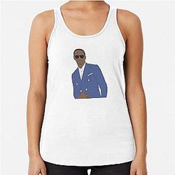 Anthony Mackie Racer Tank Top