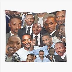 Anthony Mackie Photo Tapestry
