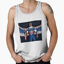 Anthony Mackie Captain Falcon Suit