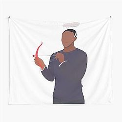 Angel Anthony Mackie Tapestry Vector Illustration