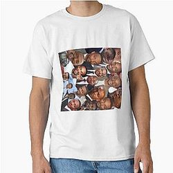 Anthony Mackie Photo Collage Classic T-Shirt