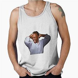 Anthony Mackie hands Tank Top
