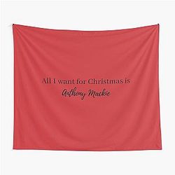 All I want for Christmas is Anthony Mackie Tapestry