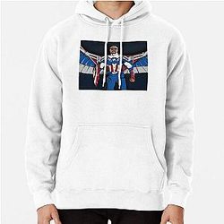 Anthony Mackie Falcon Captain Pullover Hoodie