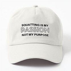 Anthony Mackie Squatting is My Passion Not My Purpose Dad Hat