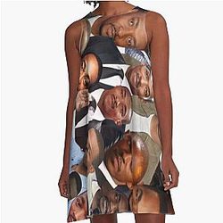 Anthony Mackie A-Line Dress