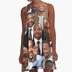 Anthony Mackie A-Line Dress