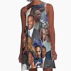 Anthony Mackie A-Line Dress