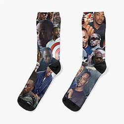 Anthony Mackie College Socks