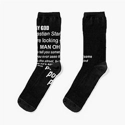 Sebastian Stan and Anthony Mackie Active Socks