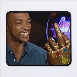 Anthony Mackie Infinity Gauntlet Mousepad