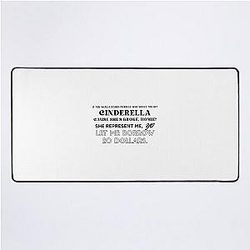 Cinderella Me Anthony Mackie Desk Mat