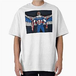 Anthony Mackie Falcon Captain Suit T-Shirt