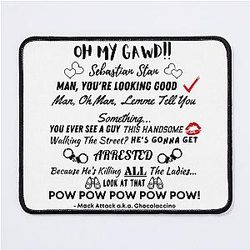 Winter Soldier of the Cinematic Universe Sebastian Stan Oh Anthony Mackie Quote Dj Mouse Pad