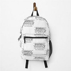 Cinderella. She represented me. Let me borrow twenty dollars. Anthony Mackie Backpack