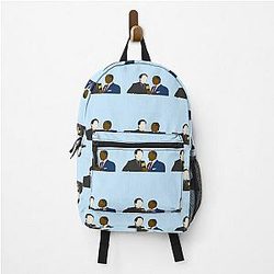Anthony Mackie and Sebastian Stan interview backpack