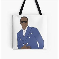 Anthony Mackie All Over Print Tote Bag